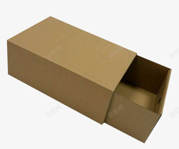 可抽拉式瓦楞纸盒png免抠素材_88icon https://88icon.com 包装盒 可抽拉式 物品货物包装盒 瓦楞纸盒 纸箱