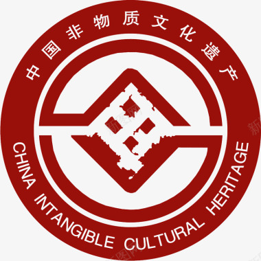 中国文化素材非物质文化遗产图标图标