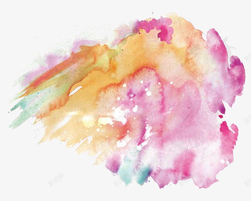 彩色喷绘png免抠素材_88icon https://88icon.com 喷溅 墨点 墨迹 油漆 泼墨