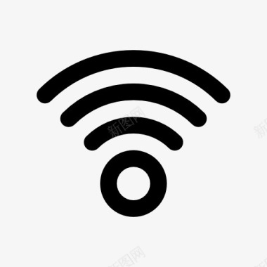 WIFI标贴WiFi图标图标