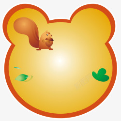 小熊造型素材
