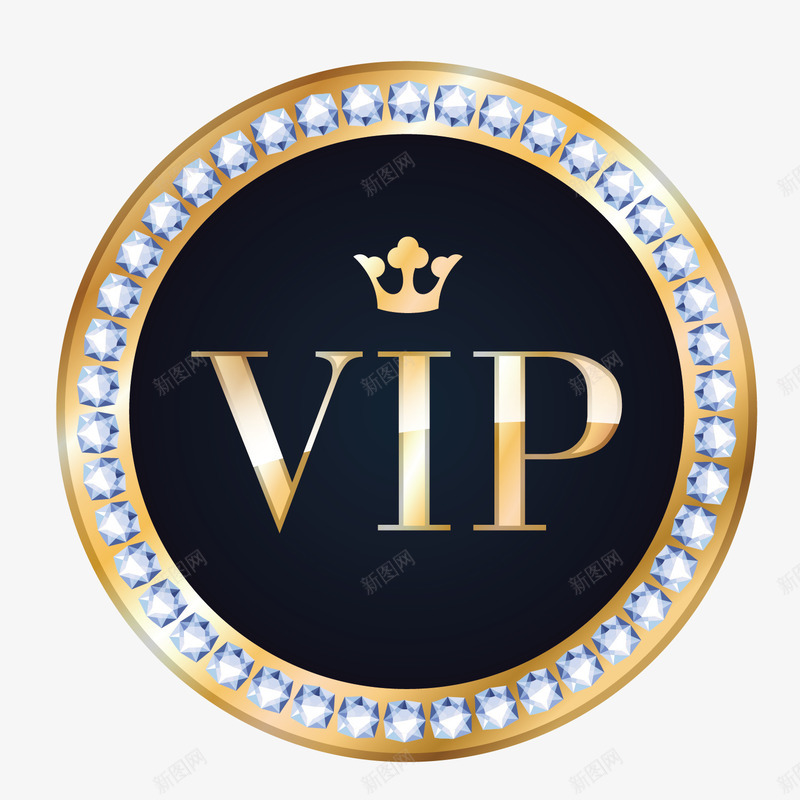 VIP创意png免抠素材_88icon https://88icon.com vip素材 会员 创意素材 渐变 矢量创意 素材 质感素材 质感金属 金属素材 金属色 金属质感 高贵