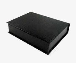 黑色的包装盒瓦楞纸盒素材