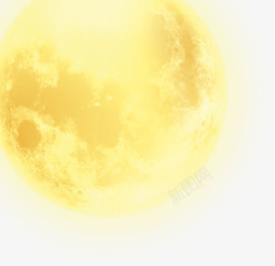 圆圆的中秋节月亮高清图片