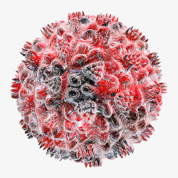 细菌图癌症癌细胞高清图片