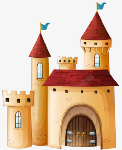 童话王国卡通城堡高清图片