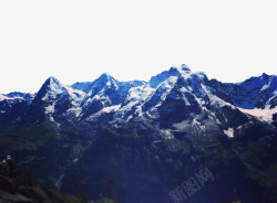 瑞士少女峰风景图素材