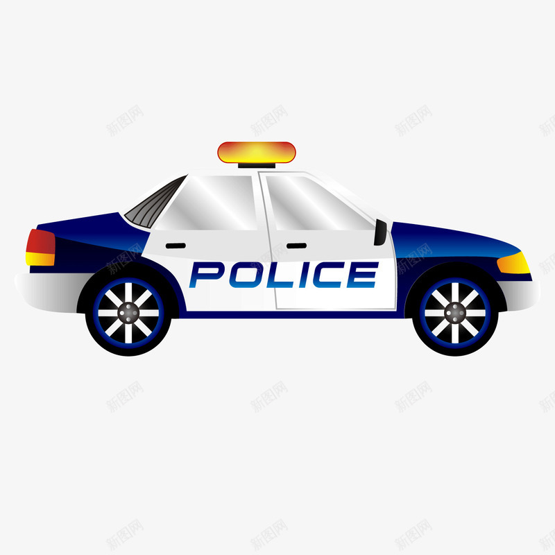 车流蓝色警车png免抠素材_88icon https://88icon.com 蓝色 警车 车流