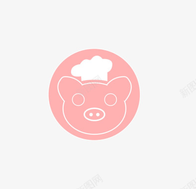 福猪小猪logo图标图标