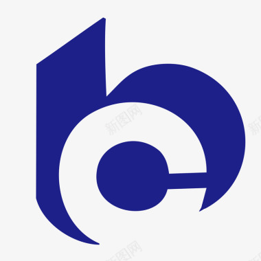 蓝色扁平化交通银行logo矢量图图标图标