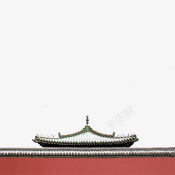 中国故宫冬季沈阳故宫古典房顶高清图片