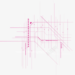 科技感免费品色科技感线条高清图片
