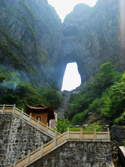 望天门山张家界天门山风景高清图片