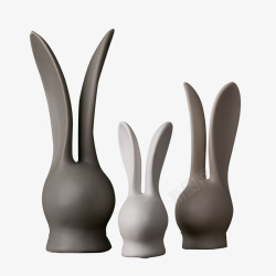 北欧家居装饰品客厅兔子摆件素材