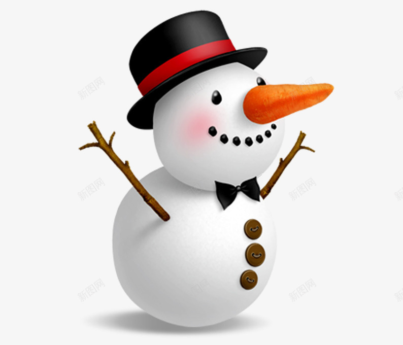 纽扣雪人png免抠素材_88icon https://88icon.com 下雪 冬天 帽子 怒扣 树枝 白色 红色 胡萝卜 雪人 雪人表情 雪球 雪花 领结 领结图案 黑色
