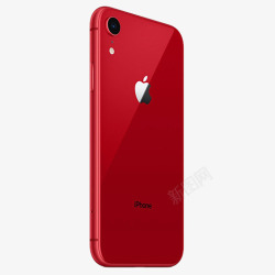 单镜头红色圆角iPhoneXR手机元素高清图片