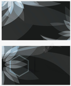 商务名片矢量图素材