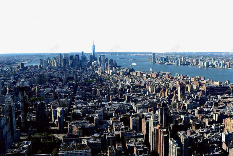 美国纽约城市png免抠素材_88icon https://88icon.com 城市 城市鸟瞰 建筑群 素材 鸟瞰