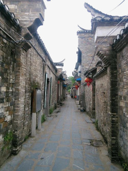 北京巷子中式建筑胡同巷子高清图片