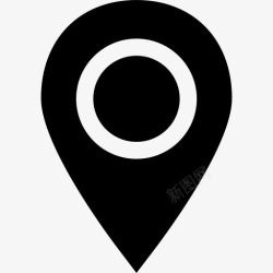 找到GPS位置地图销搜索网络和素材
