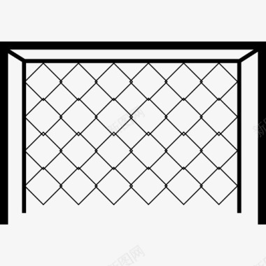 球门守门员目标箱净图标图标