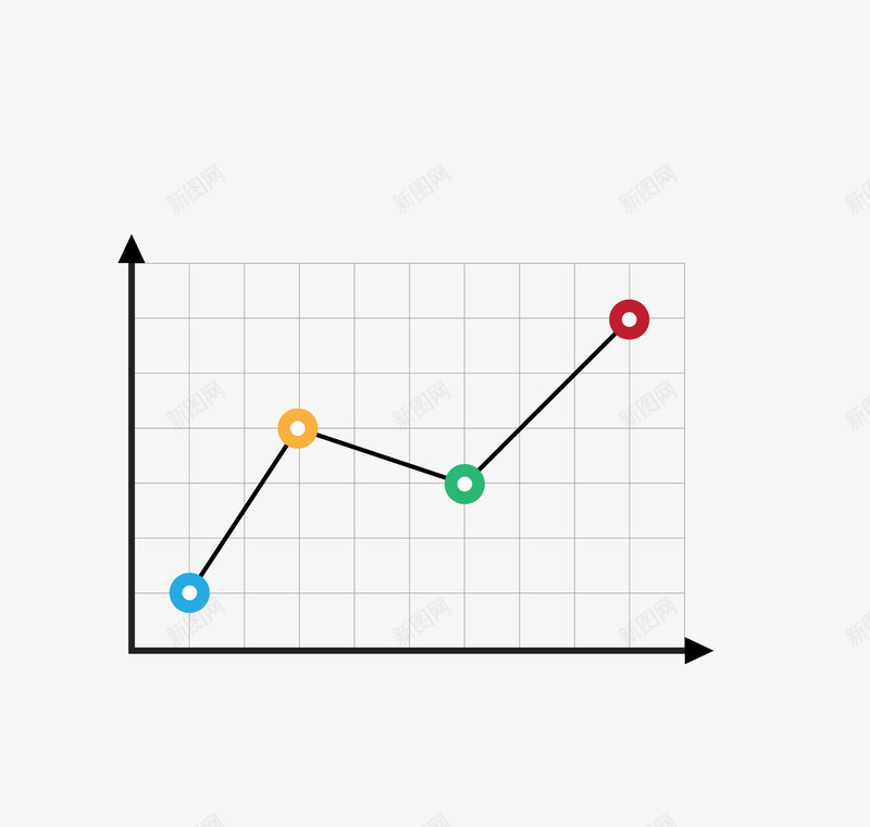 折线数据图png免抠素材_88icon https://88icon.com 大数据 数据分析 数据表 统计图