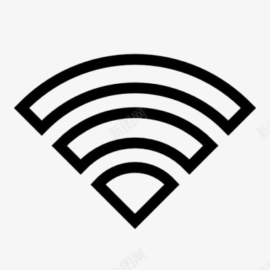 WIFI标贴wifiicon图标图标