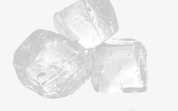 透明冰块冰元素透明素材