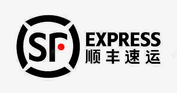 黑色黑色形状顺丰logo黑色图标图标