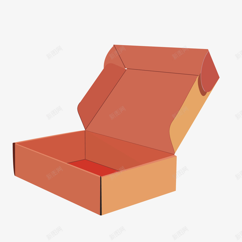 纸箱礼盒箱包装箱png免抠素材_88icon https://88icon.com 包装箱 礼盒箱 纸箱