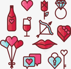 性感大红唇素材