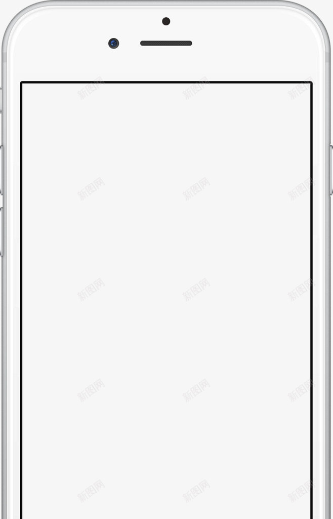 白色的手机壳png免抠素材_88icon https://88icon.com 壳 好看 手机 白色