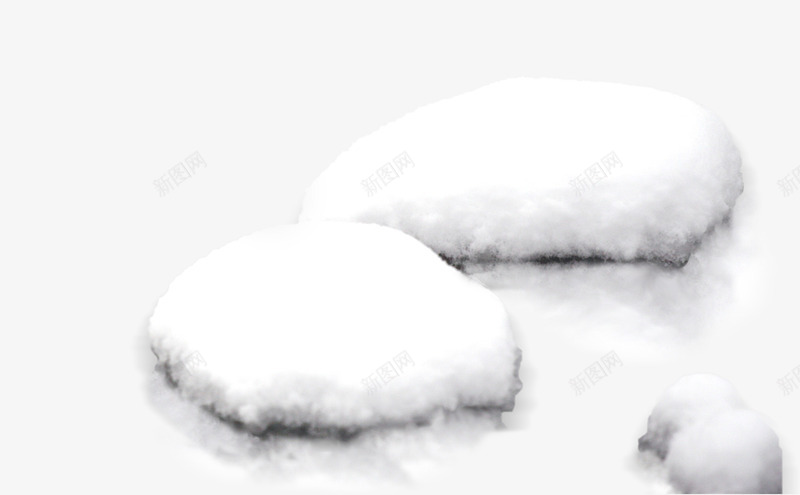 冬季雪块展板png免抠素材_88icon https://88icon.com 冬季 展板 设计