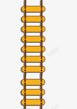 姜黄色木板梯子姜黄色木板梯子高清图片
