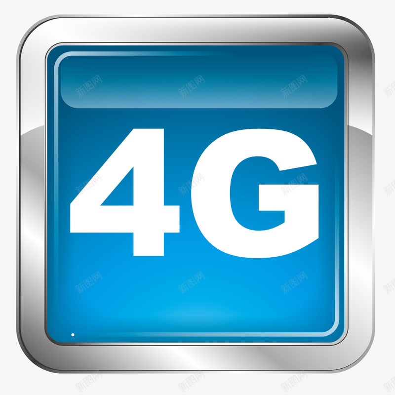 4G网络时代png免抠素材_88icon https://88icon.com 4G 标志 网络