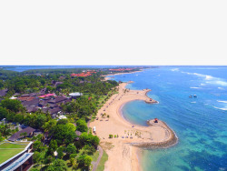 旅游巴厘岛巴厘岛努沙杜瓦全景图高清图片