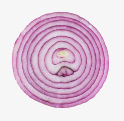 圆形洋葱紫色切成圆形的洋葱实物高清图片