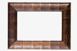 木头摄影复古木质相框摄影高清图片