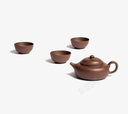 古典茶杯茶壶茶具高清图片