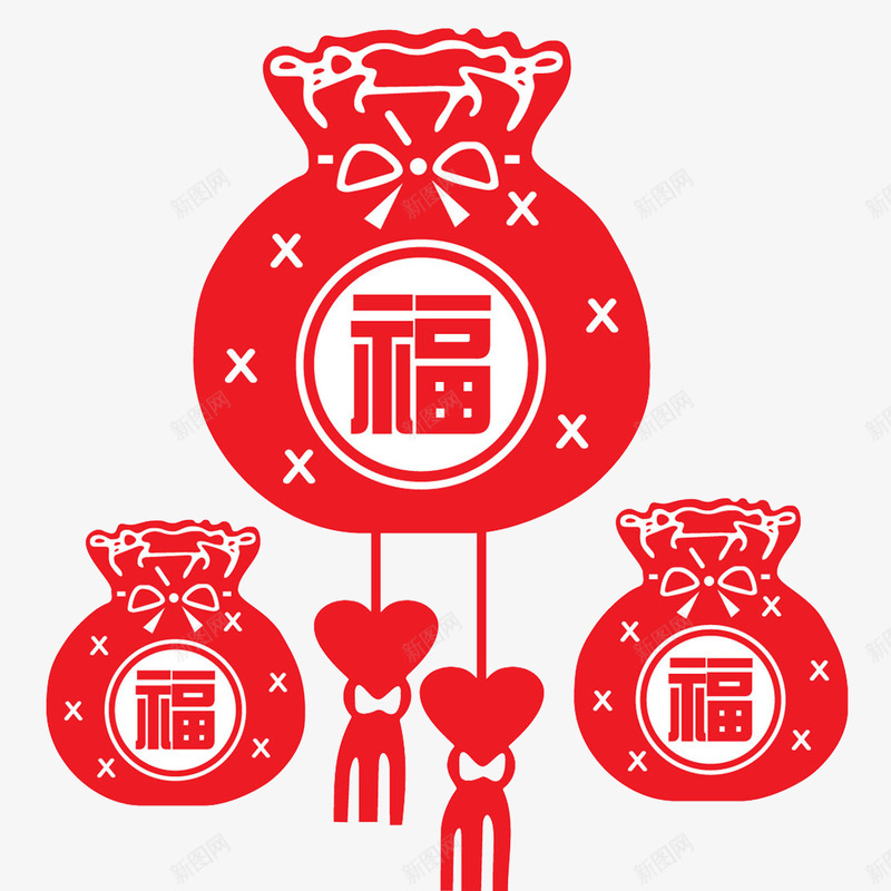 卡通福袋png免抠素材_88icon https://88icon.com MG动画 ppt 大福袋 活动 礼包 节日礼包