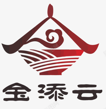 金添云面馆标志LOGO图图标图标