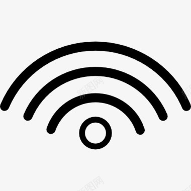 无网络信号标志网络电话接口符号图标图标