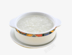 营养白粥一碗白米粥高清图片