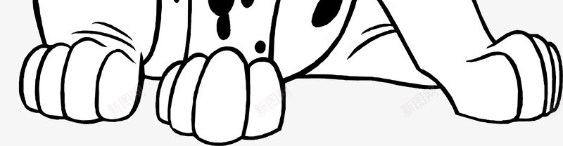 卡通手绘可爱的小花狗png免抠素材_88icon https://88icon.com 创意 动漫动画 动物 卡通手绘 可爱的 小花狗