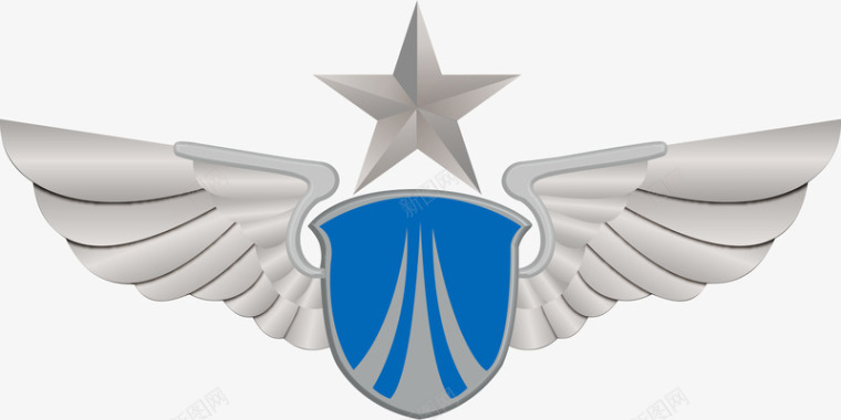 交通工具飞机空军站空军图标logo图标