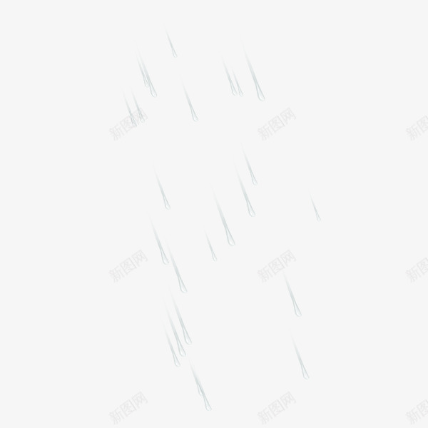 漂浮雨滴png免抠素材_88icon https://88icon.com 下雨了 水滴 白色 简约 透明