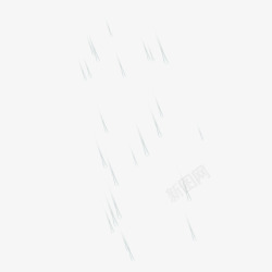 白色下雨漂浮雨滴高清图片
