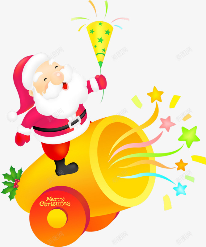 圣诞老人圣诞快乐png免抠素材_88icon https://88icon.com 圣诞快乐 圣诞老人