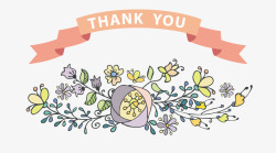 手绘水彩装饰图案素材