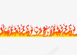 火纹燃烧的火焰图标高清图片